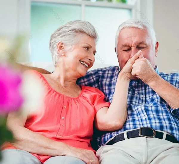los hombres de 60 años se enamoran.