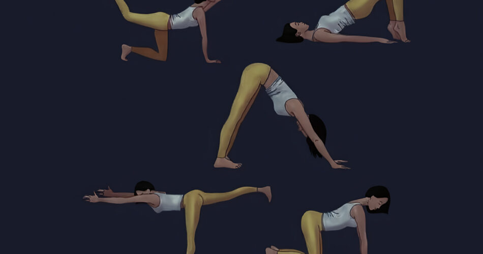 Mujer practicando ejercicios de Kegel para fortalecer el suelo pélvico