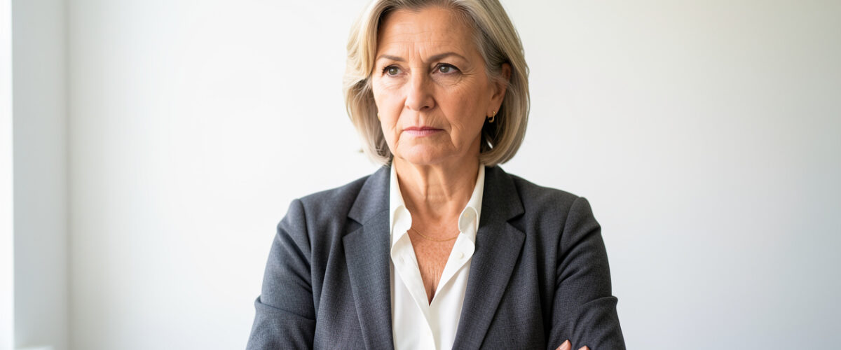 actitud mujer madura competencia