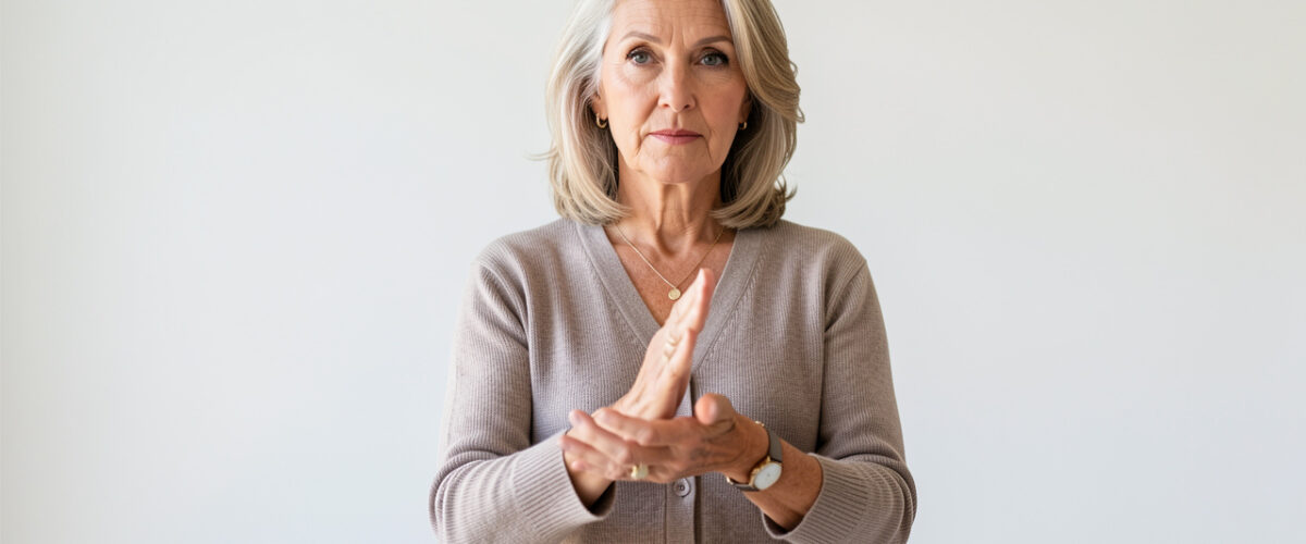 lenguaje corporal mujer madura