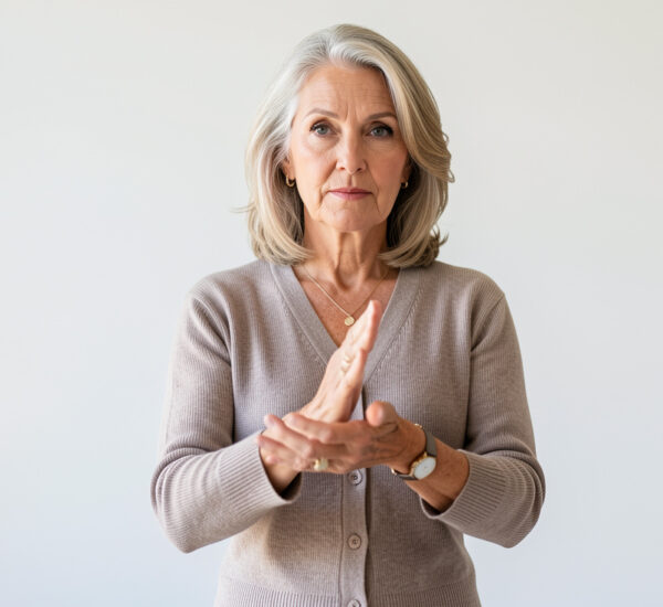 lenguaje corporal mujer madura