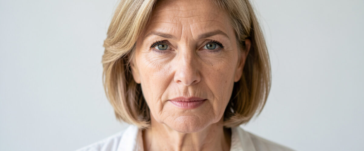 mirada mujer madura segura