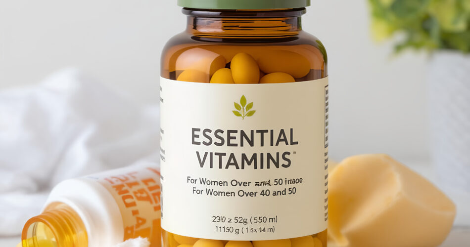 Vitaminas esenciales para mujeres mayores de 40 y 50 años