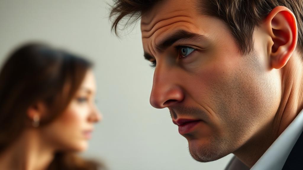 un hombre se enganche sin darse cuenta