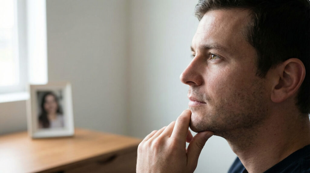 la mente de un hombre