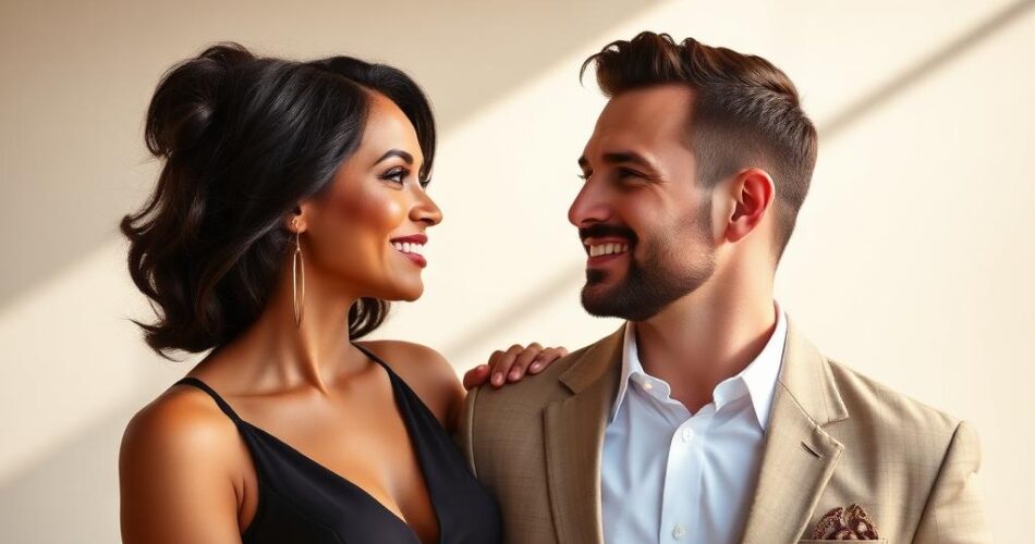 un hombre de una mujer