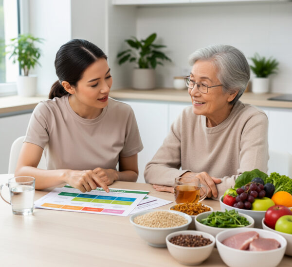 Menú saludable adulto mayor