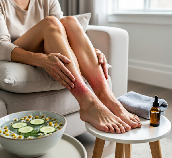 piernas y pies cansados