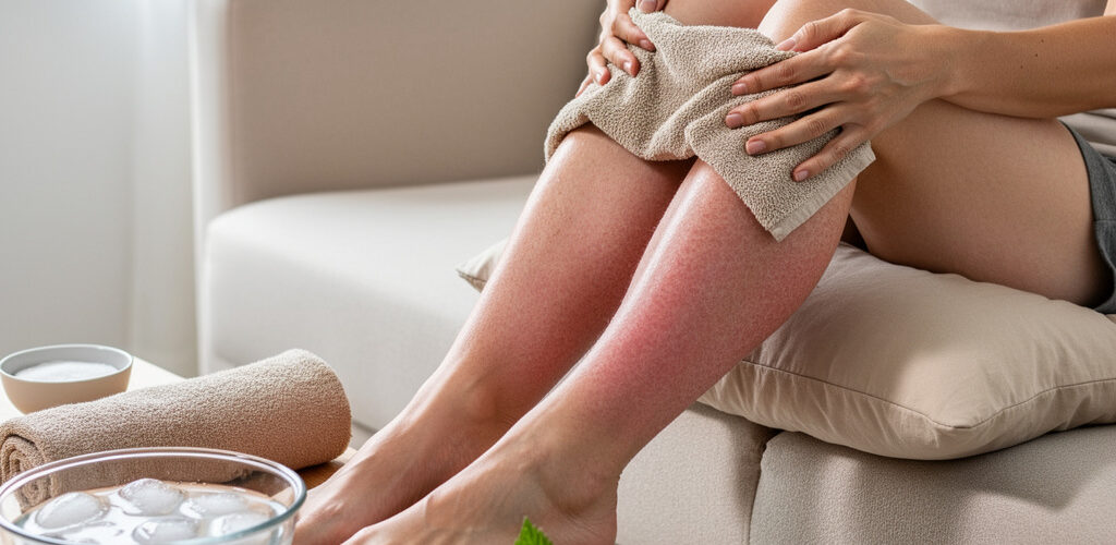 pantorrillas inflamadas remedios caseros