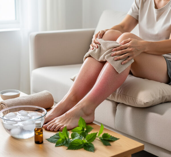 pantorrillas inflamadas remedios caseros