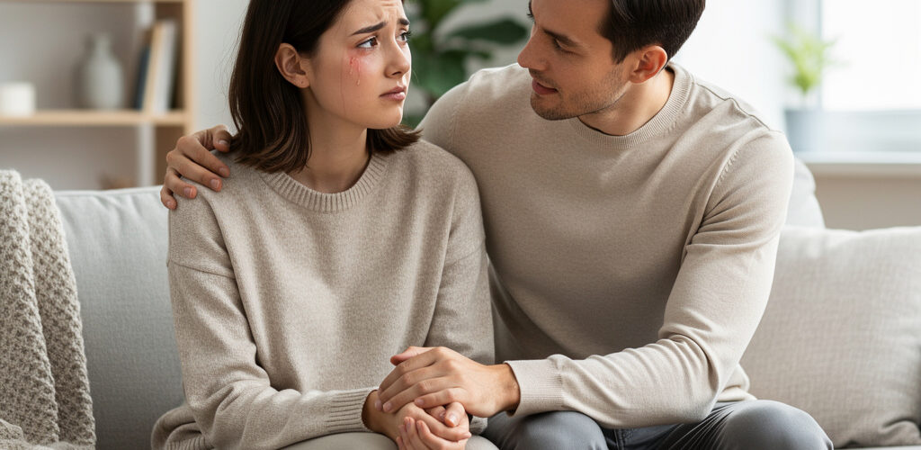apoyo emocional mujer relaciones