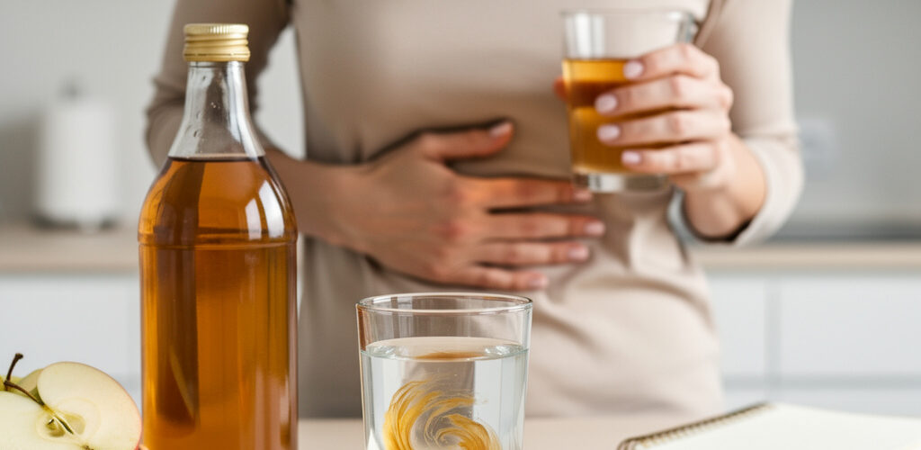 vinagre de manzana digestión metabolismo