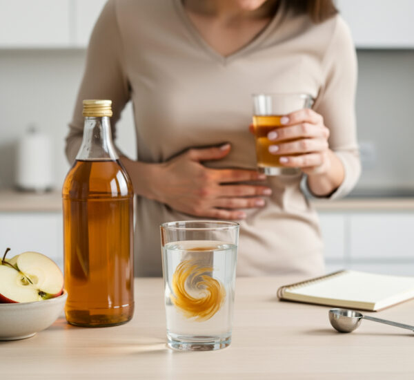 vinagre de manzana digestión metabolismo