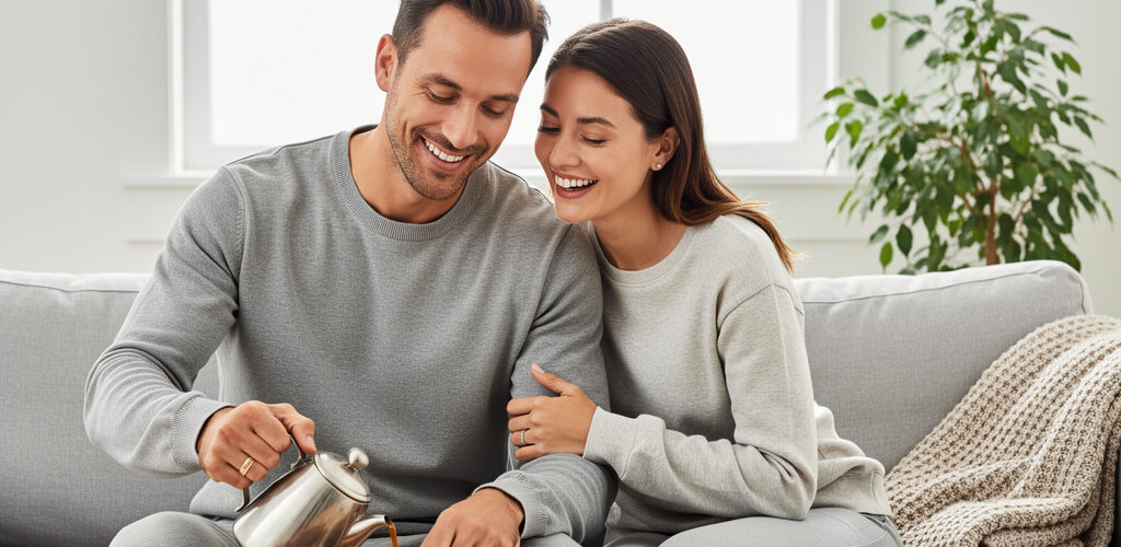 Parejas felices hábitos estables