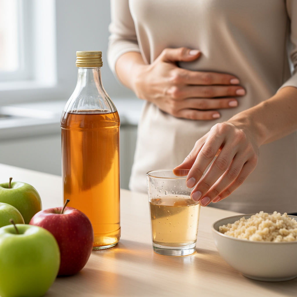 vinagre de manzana digestión metabolismo