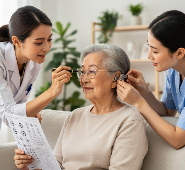 Salud visual y auditiva en