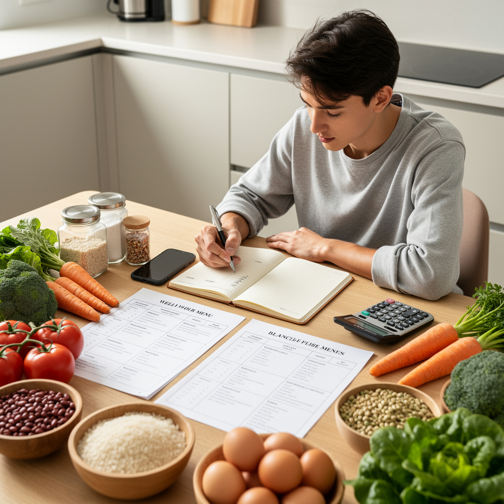 menú semanal económico equilibrado