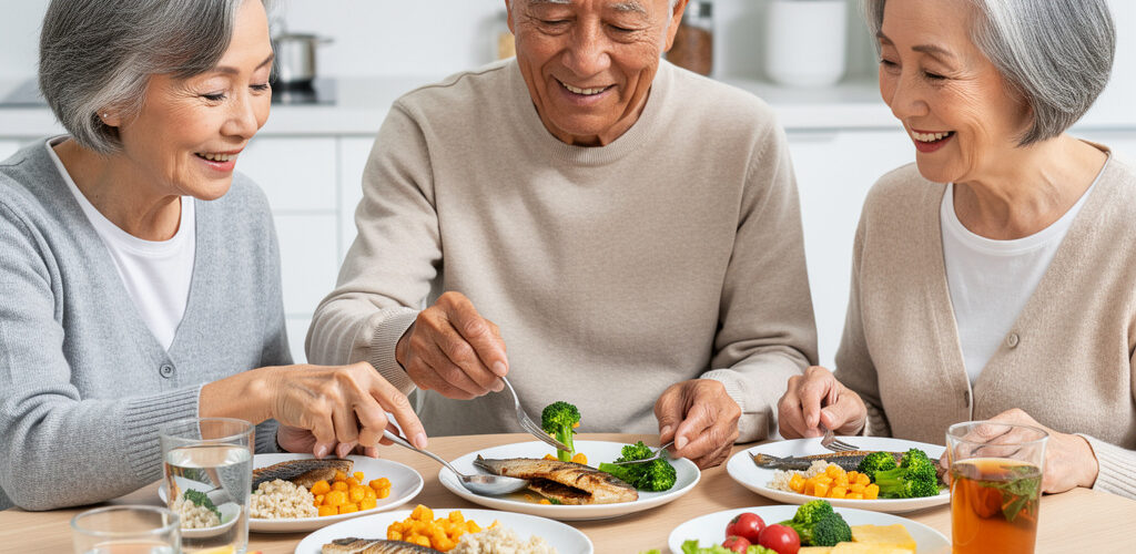 menús personas tercera edad