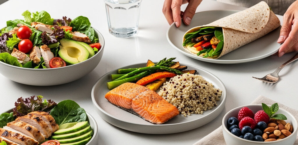 Menús saludables adultos