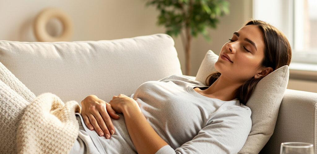 descanso, salud, mujer, bienestar