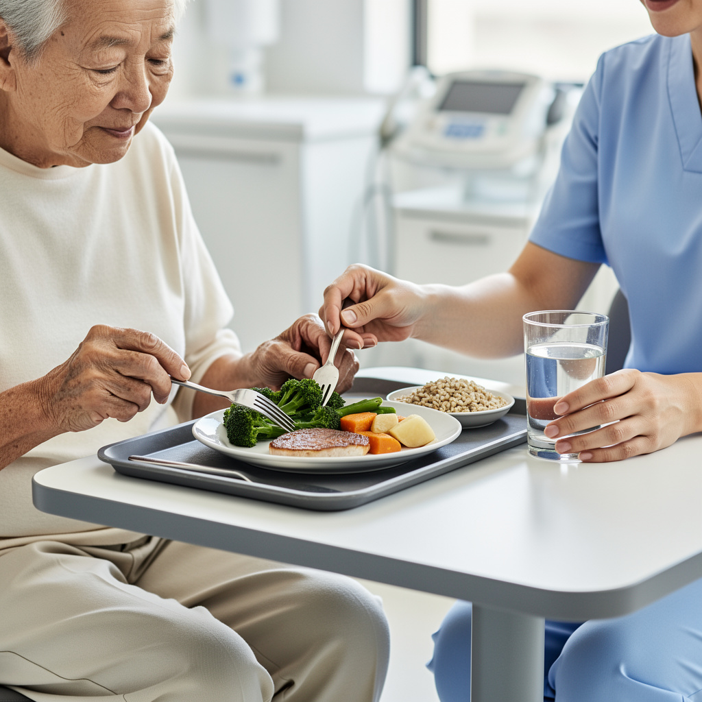 Menú para pacientes geriátricos
