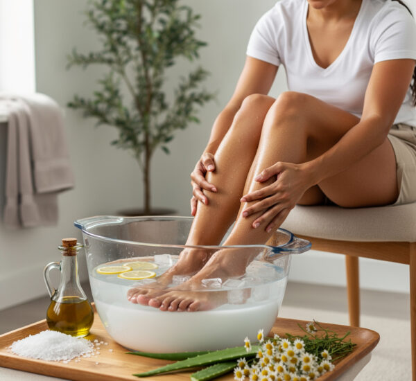 remedio casero desinflamar piernas pies