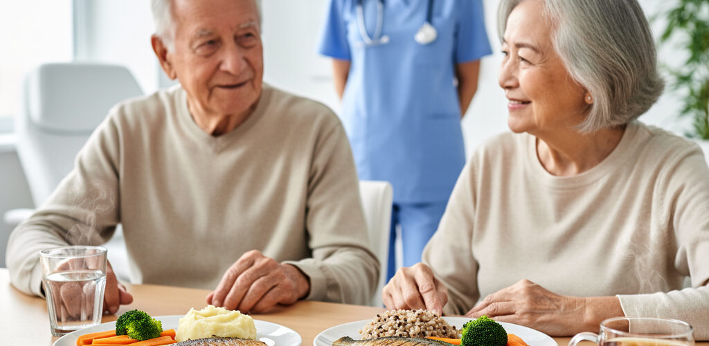 Menú para pacientes geriátricos