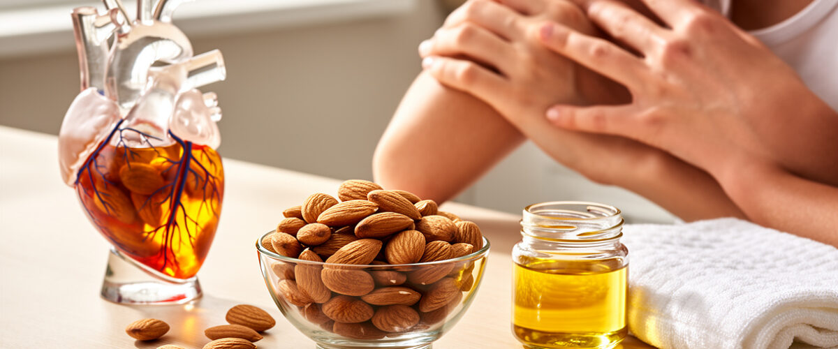 almendras corazón piel beneficios