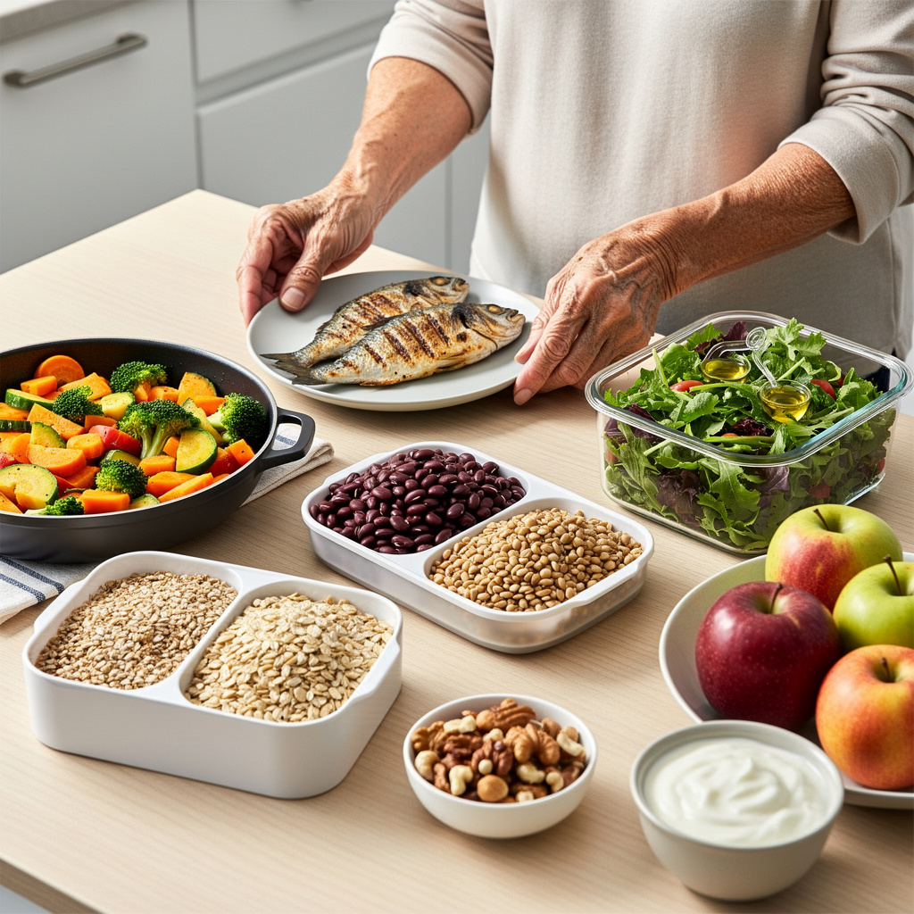 menú saludable adultos mayores