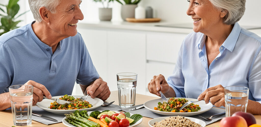 Menú saludable adultos mayores