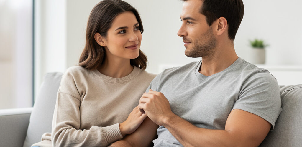 mentalidad masculina, relación, pareja