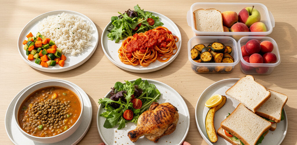 menús semanales fáciles económicos