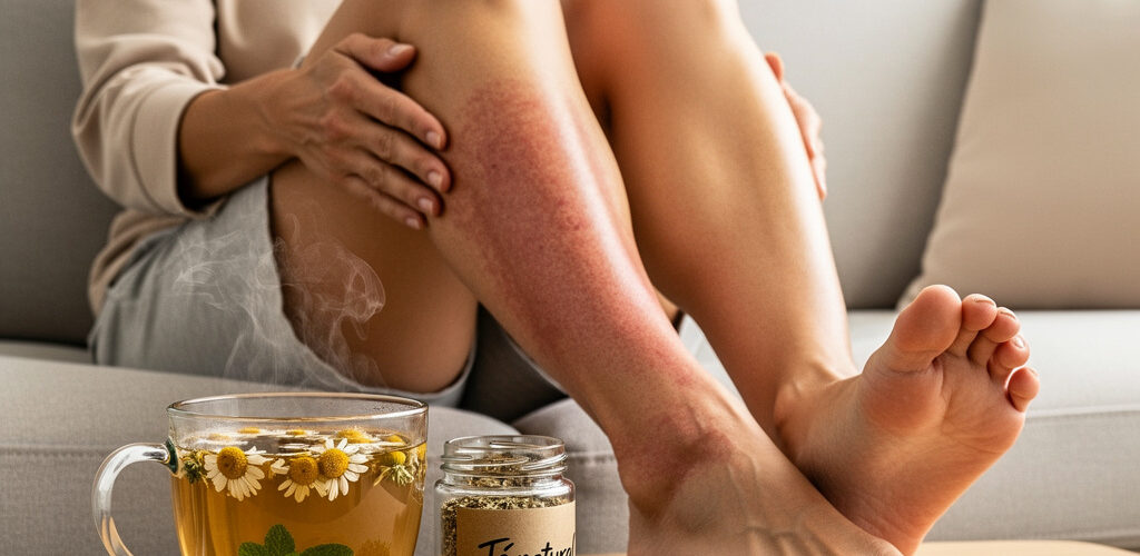 té desinflamar piernas pies