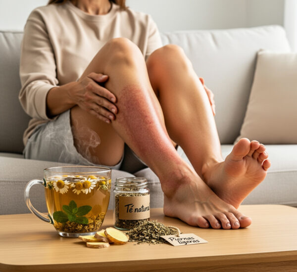 té desinflamar piernas pies