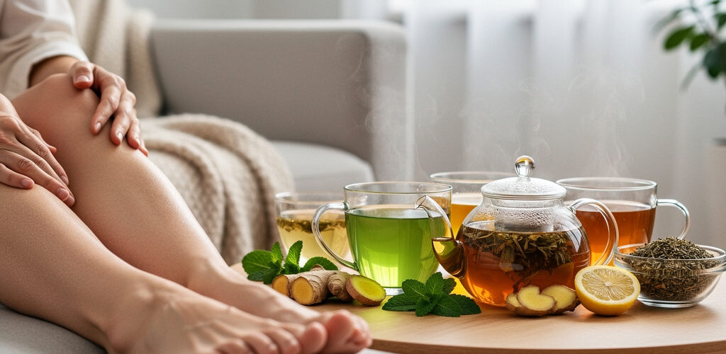 tés desinflamar piernas circulación