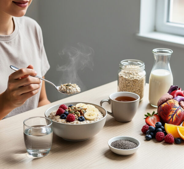 avena, colesterol, desayuno, beneficios