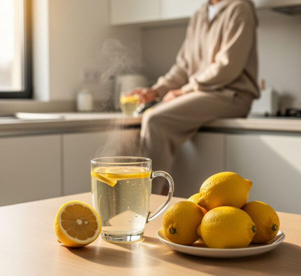 Limón agua tibia ayunas beneficios