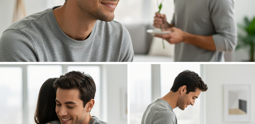 señales hombre enamorado