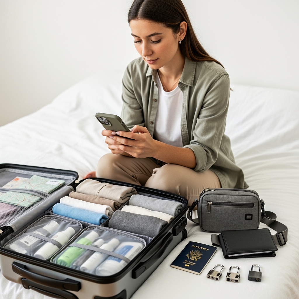 Viajar segura y organizada