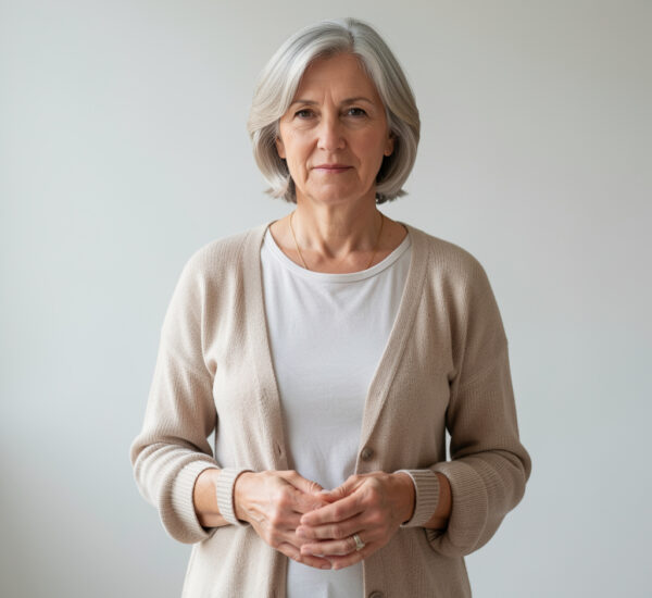 salud digestiva mujer madura