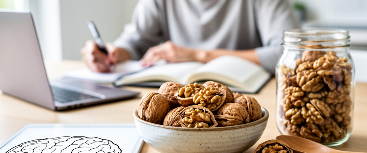 nueces memoria cerebro beneficios