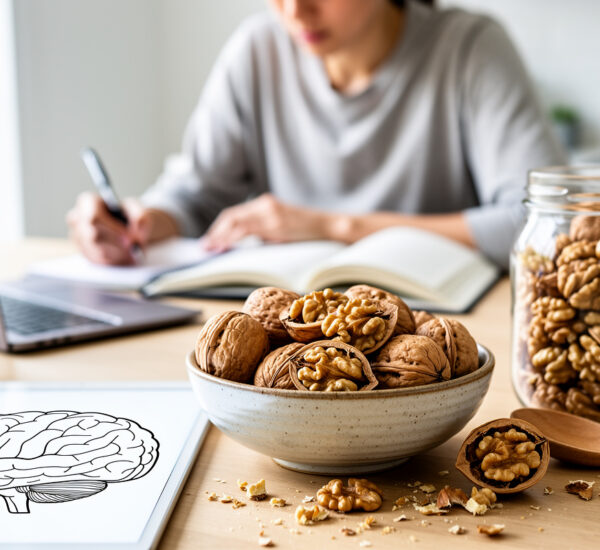 nueces memoria cerebro beneficios