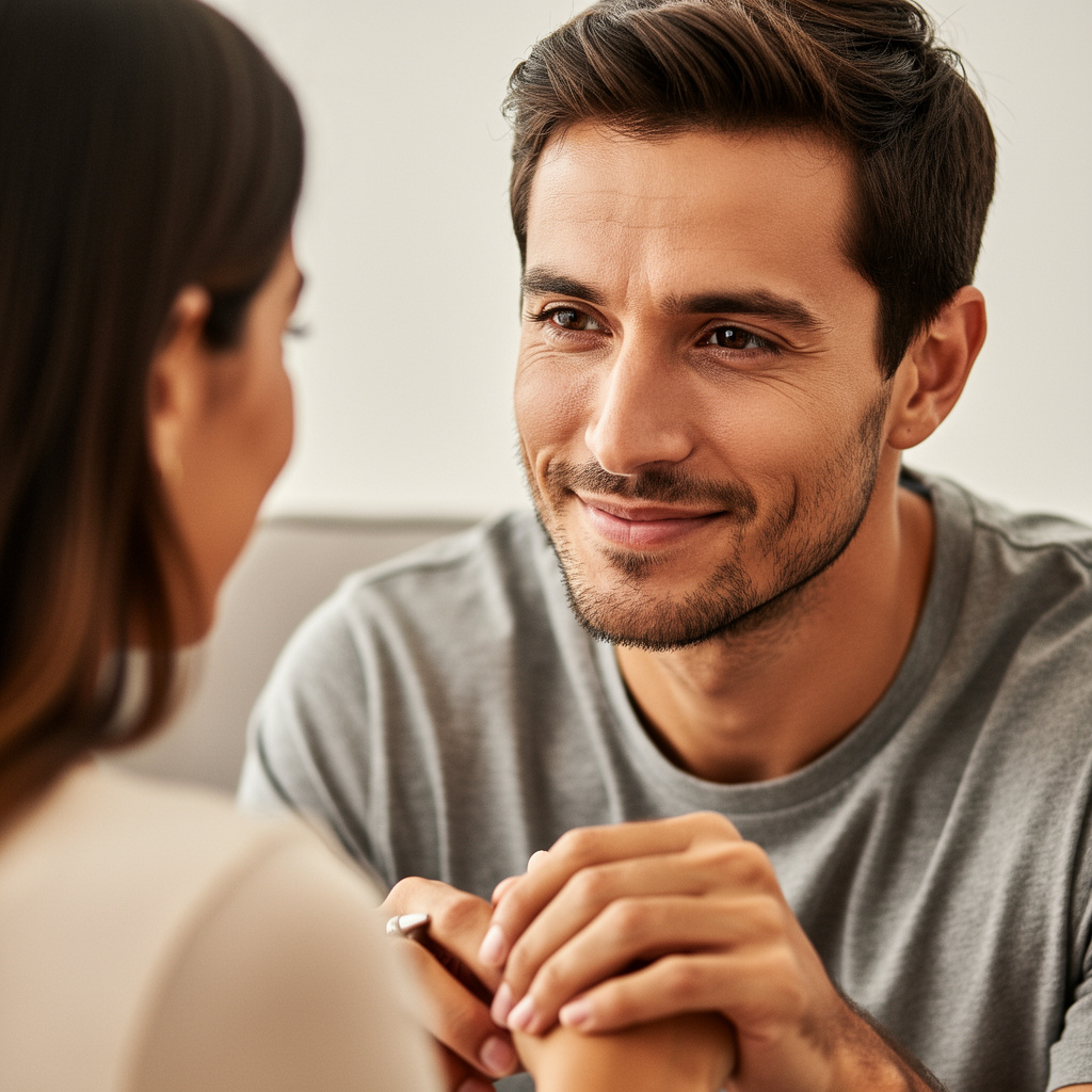 hombre enamorarse profundamente