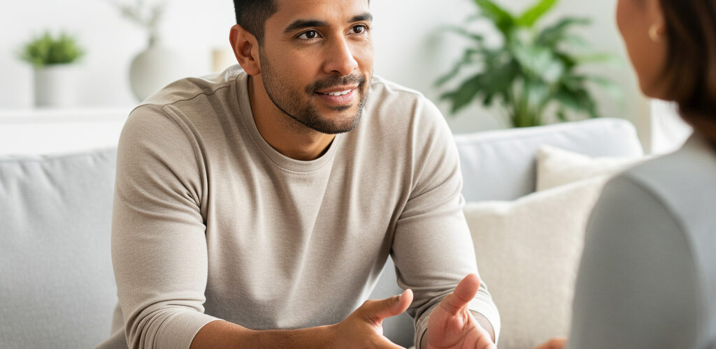 hombre fiel emocionalmente disponible