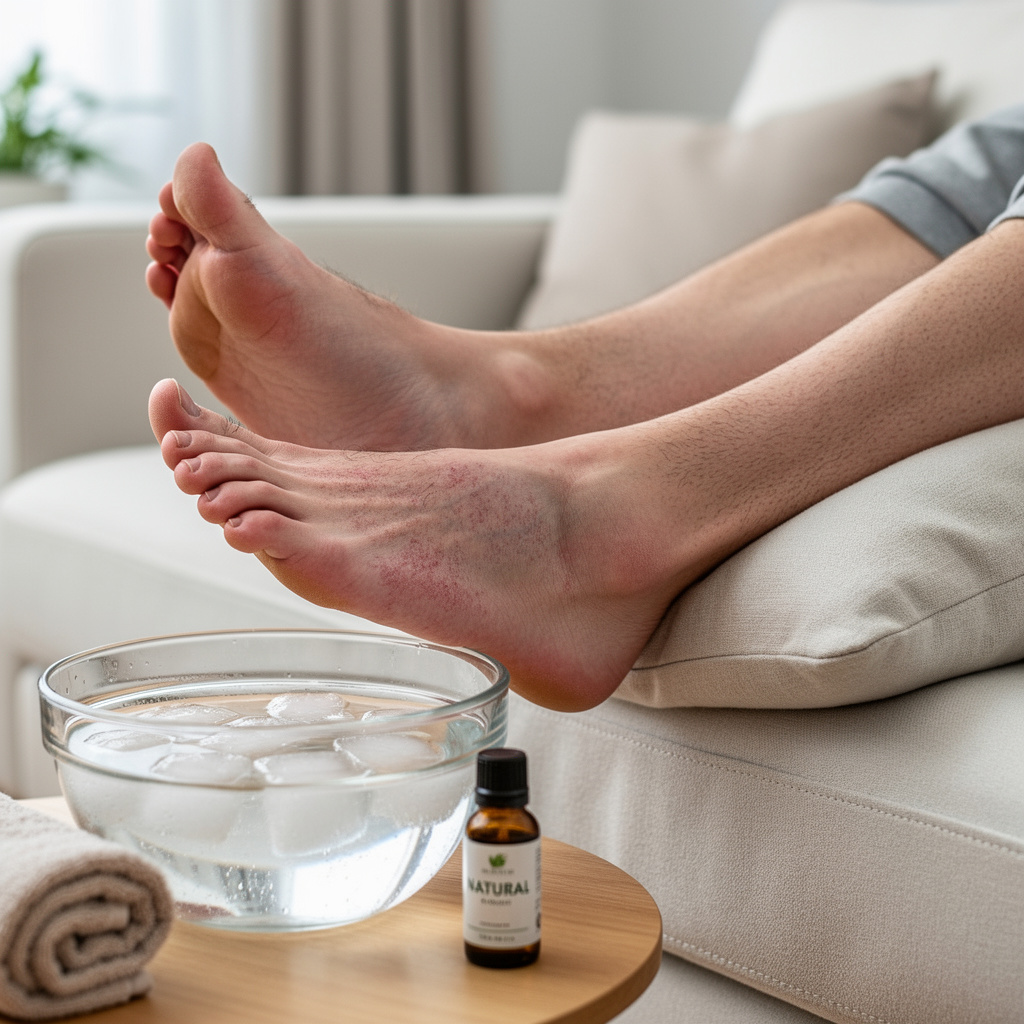 Piernas hinchadas, pies hinchados