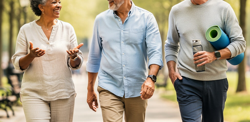 Envejecimiento saludable, señales, bienestar