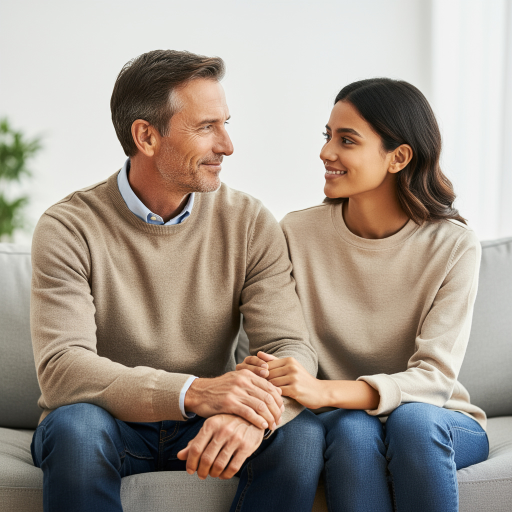 relación madura, hombre 40, mujer 26