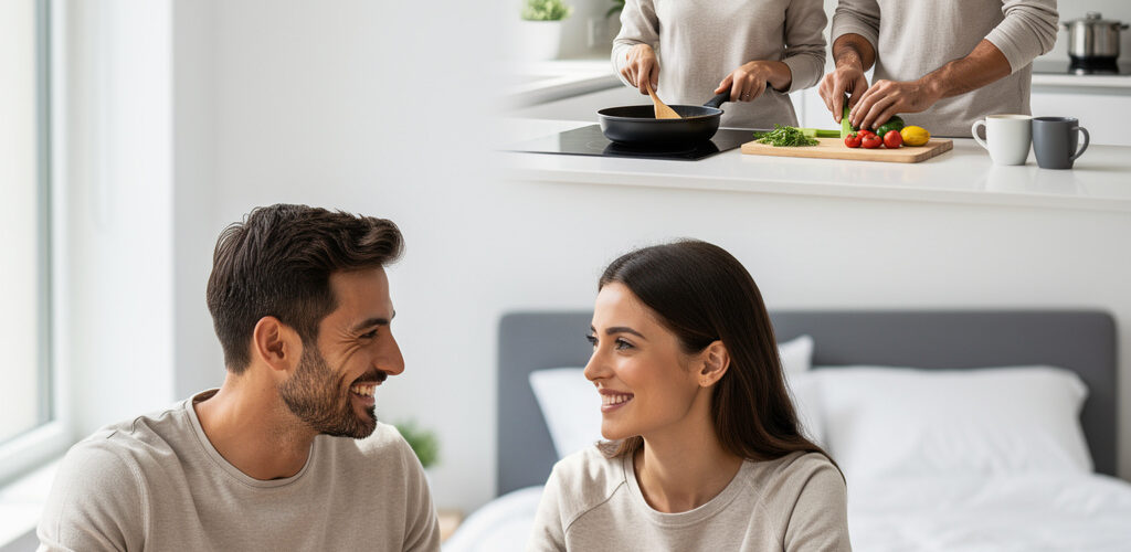 Detalles diarios, relación viva