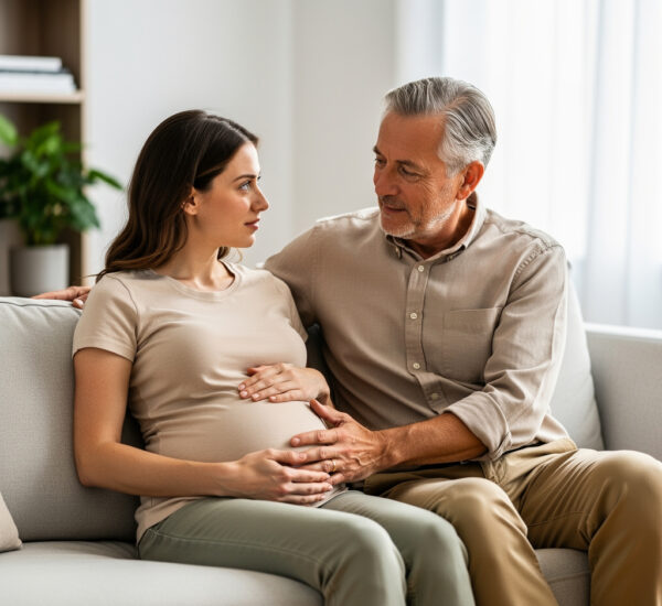 Embarazo edad avanzada hombre