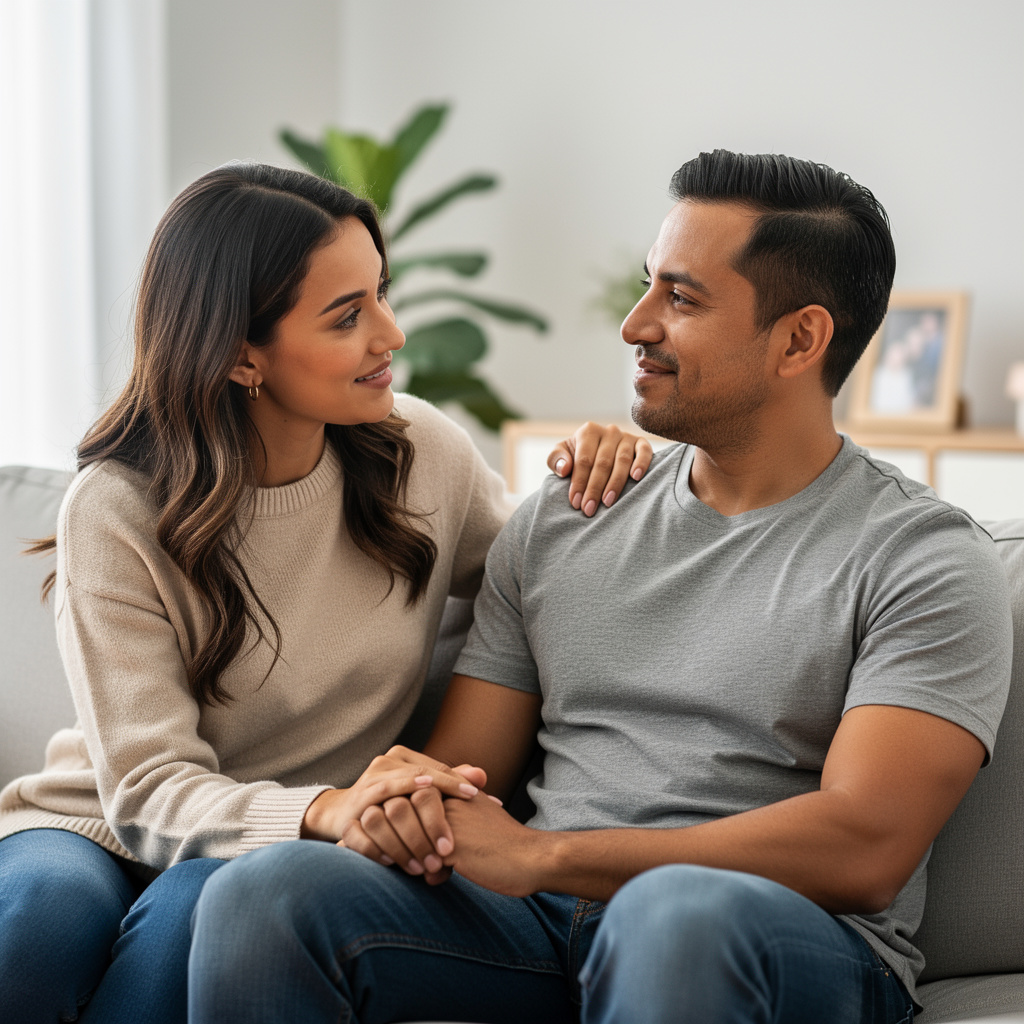 hombre, esposa, valorado, necesita, sentirse